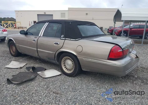 2001 Mercury Grand Marquis Ls z USA, uszkodzony, nr VIN 2MEFM75W71X671848